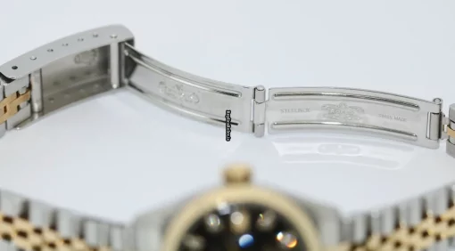 Wonderful Replica Rolex Lady-datejust 6917 Automatic Movement 26mm Gold/steel Case Womens Watch - Image 10