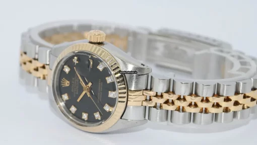 Wonderful Replica Rolex Lady-datejust 6917 Automatic Movement 26mm Gold/steel Case Womens Watch - Image 5
