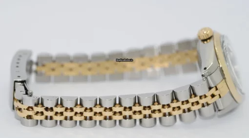 Wonderful Replica Rolex Lady-datejust 6917 Automatic Movement 26mm Gold/steel Case Womens Watch - Image 9