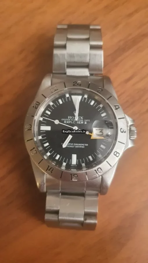 Excellent Copy Rolex Explorer II 1655 Caliber 1570 Automatic Movement 47mm Steel Case Mens/unisex Watch - Image 9