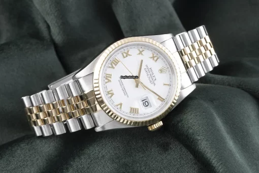 Mind-boggling Copies Rolex Datejust 16233 Caliber 3135 Automatic Movement 36mm Gold/steel Case Mens/unisex Watch - Image 3