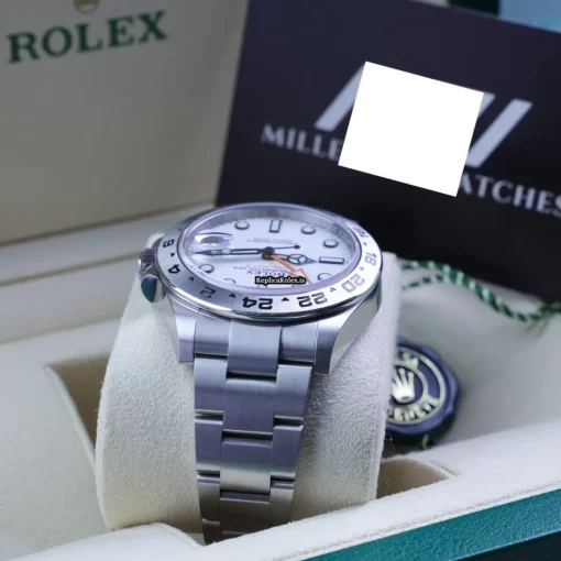 Fantastic Replica Rolex Explorer II 216570 Caliber 3187 Automatic Movement 42mm Steel Case Mens/unisex Watch - Image 10
