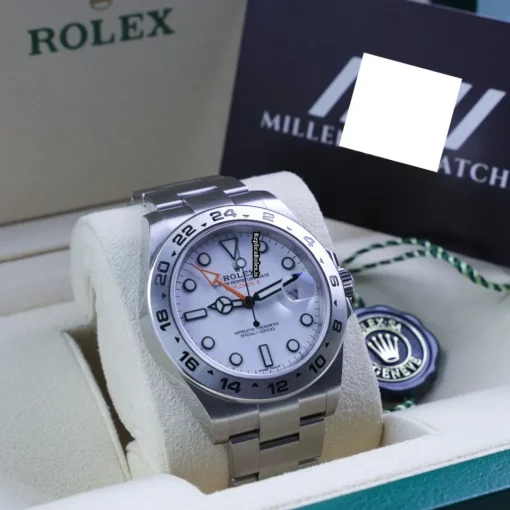 Fantastic Replica Rolex Explorer II 216570 Caliber 3187 Automatic Movement 42mm Steel Case Mens/unisex Watch - Image 8