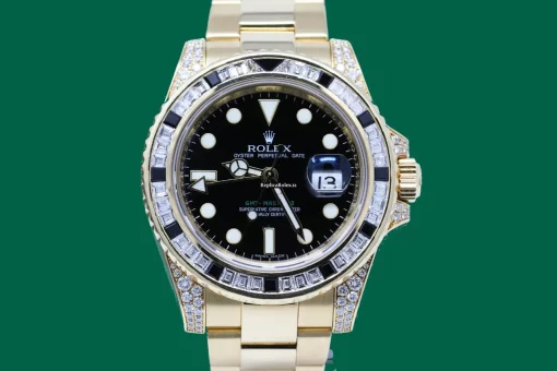 Quality Copies Rolex Gmt-master II 116758 Automatic Movement 40mm Yellow Gold Case Mens/unisex Watch