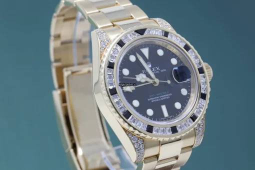 Quality Copies Rolex Gmt-master II 116758 Automatic Movement 40mm Yellow Gold Case Mens/unisex Watch - Image 6