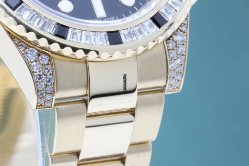 Quality Copies Rolex Gmt-master II 116758 Automatic Movement 40mm Yellow Gold Case Mens/unisex Watch - Image 7