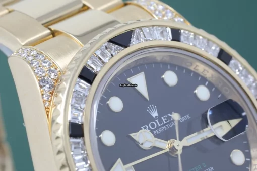 Quality Copies Rolex Gmt-master II 116758 Automatic Movement 40mm Yellow Gold Case Mens/unisex Watch - Image 8