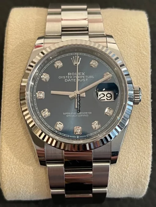 Well Made Fake Rolex Datejust 126234 Caliber 3235 Automatic Movement 36mm Gold/steel Case Mens/unisex Watch