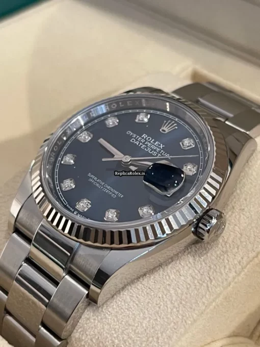 Well Made Fake Rolex Datejust 126234 Caliber 3235 Automatic Movement 36mm Gold/steel Case Mens/unisex Watch - Image 3