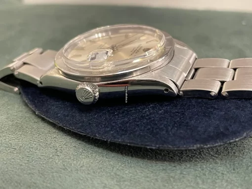 Cool Knockoff Rolex Oyster Perpetual Date 1501 Caliber 1570 Automatic Movement 34x42mm Steel Case Mens/unisex Watch - Image 11