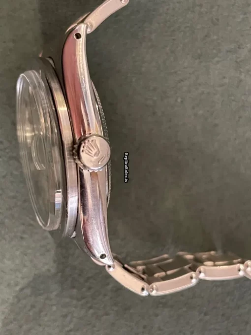 Cool Knockoff Rolex Oyster Perpetual Date 1501 Caliber 1570 Automatic Movement 34x42mm Steel Case Mens/unisex Watch - Image 3