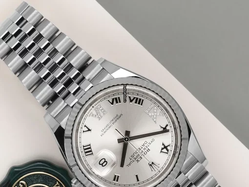 Great Fake Rolex Datejust 126234 Automatic Movement 36mm Gold/steel Case Watch - Image 4