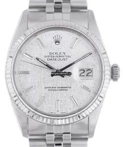 Neat Fake Rolex Datejust 16014 Automatic Movement 36mm Steel Case Watch