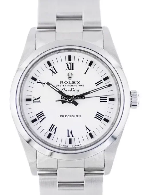 Recommend Replica Rolex Air King Precision 14000 Automatic Movement 34mm Steel Case Watch