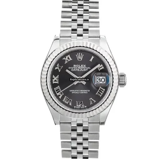 Pleasing Replica Rolex Lady-datejust 28 Caliber 2236 Automatic Movement 28mm Gold/steel Case Watch