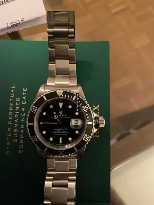 High Quality Replica Rolex Submariner Date 16610 Caliber 3135 Automatic Movement 40mm Steel Case Mens/unisex Watch - Image 10