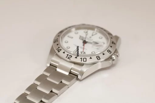 Good Fake Rolex Explorer II 16570 Caliber 3185 Automatic Movement 40mm Steel Case Mens/unisex Watch - Image 10