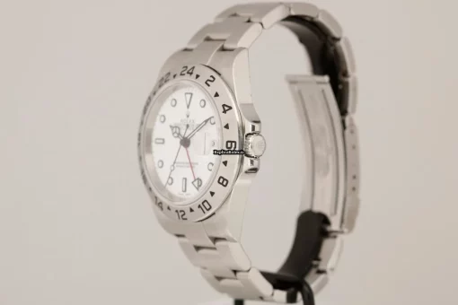 Good Fake Rolex Explorer II 16570 Caliber 3185 Automatic Movement 40mm Steel Case Mens/unisex Watch - Image 3