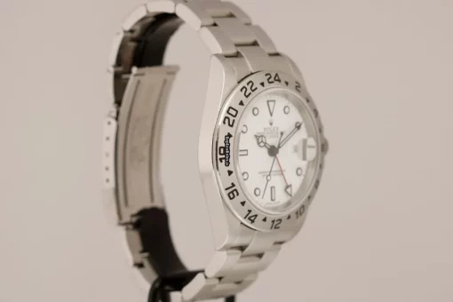 Good Fake Rolex Explorer II 16570 Caliber 3185 Automatic Movement 40mm Steel Case Mens/unisex Watch - Image 4