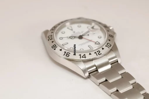 Good Fake Rolex Explorer II 16570 Caliber 3185 Automatic Movement 40mm Steel Case Mens/unisex Watch - Image 9