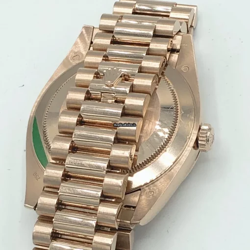 Lovely Replica Rolex Day-date 40 228235 Caliber 3255 Automatic Movement 40mm Rose Gold Case Mens/unisex Watch - Image 6