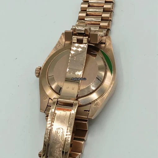 Lovely Replica Rolex Day-date 40 228235 Caliber 3255 Automatic Movement 40mm Rose Gold Case Mens/unisex Watch - Image 7