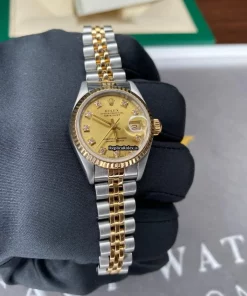 Nice Replica Rolex Lady-datejust 69173 Caliber 2135 Automatic Movement 26mm Steel Case Womens Watch