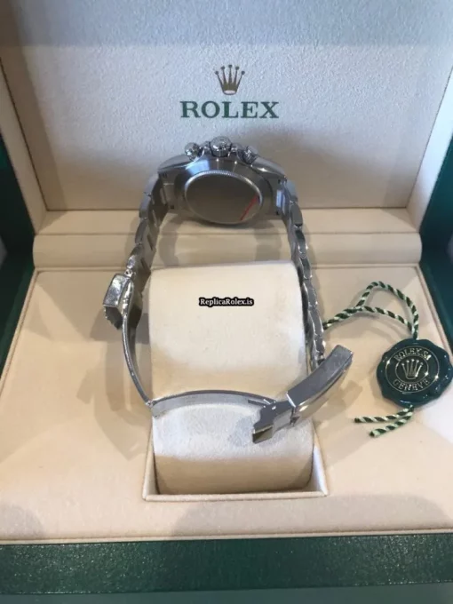 Recommend Imitation Rolex Daytona 116520 Caliber 4130 Automatic Movement 40mm Steel Case Mens/unisex Watch - Image 3