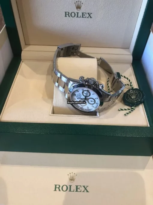 Recommend Imitation Rolex Daytona 116520 Caliber 4130 Automatic Movement 40mm Steel Case Mens/unisex Watch - Image 4