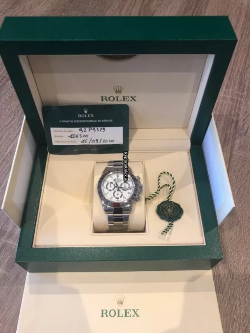 Recommend Imitation Rolex Daytona 116520 Caliber 4130 Automatic Movement 40mm Steel Case Mens/unisex Watch - Image 5