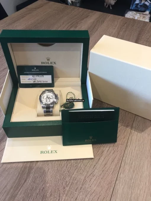 Recommend Imitation Rolex Daytona 116520 Caliber 4130 Automatic Movement 40mm Steel Case Mens/unisex Watch - Image 6