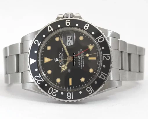 Terrific Replica Rolex Gmt-master 16750 Caliber 3075 Automatic Movement 40mm Steel Case Mens/unisex Watch - Image 13