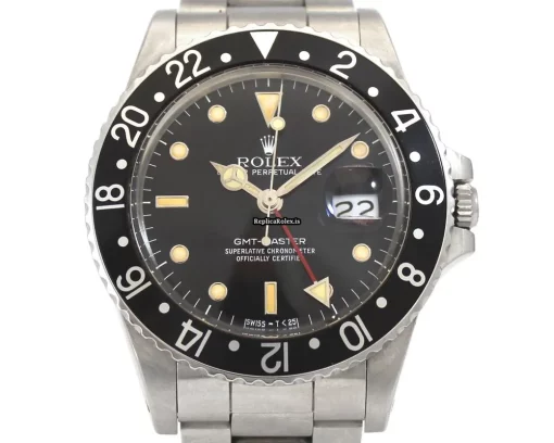 Terrific Replica Rolex Gmt-master 16750 Caliber 3075 Automatic Movement 40mm Steel Case Mens/unisex Watch - Image 2