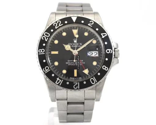 Terrific Replica Rolex Gmt-master 16750 Caliber 3075 Automatic Movement 40mm Steel Case Mens/unisex Watch - Image 3