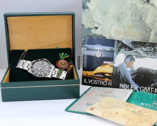 Terrific Replica Rolex Gmt-master 16750 Caliber 3075 Automatic Movement 40mm Steel Case Mens/unisex Watch - Image 4
