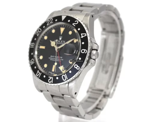 Terrific Replica Rolex Gmt-master 16750 Caliber 3075 Automatic Movement 40mm Steel Case Mens/unisex Watch - Image 5