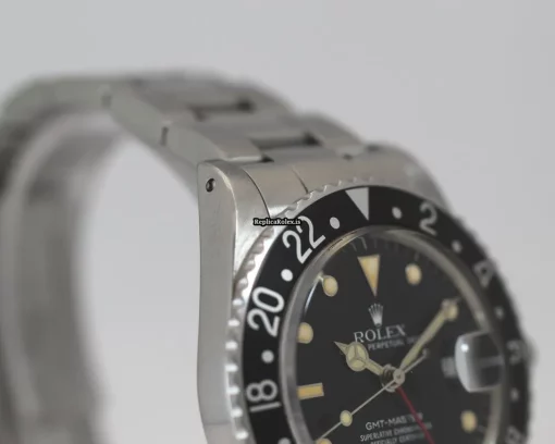 Terrific Replica Rolex Gmt-master 16750 Caliber 3075 Automatic Movement 40mm Steel Case Mens/unisex Watch - Image 9