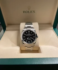Luxury Replica Rolex Explorer 214270 Caliber 3132 Automatic Movement 39mm Steel Case Mens/unisex Watch