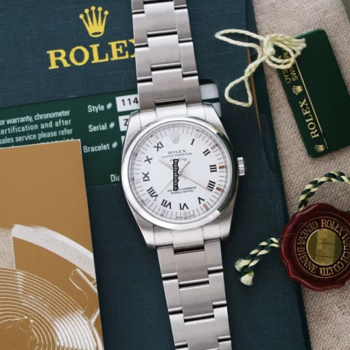 Durable Copies Rolex Oyster Perpetual 34 114200 Automatic Movement 34mm Steel Case Mens/unisex Watch - Image 3