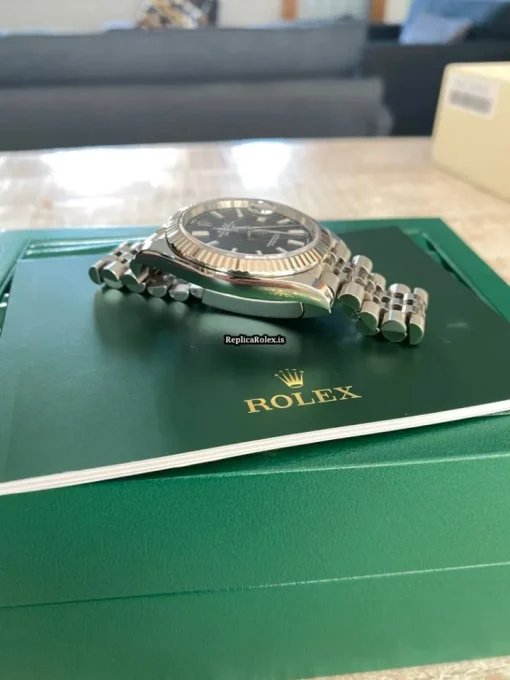 Fabulous Fake Rolex Datejust 126334 Caliber 3235 Automatic Movement 41mm White Gold Case Mens/unisex Watch - Image 7