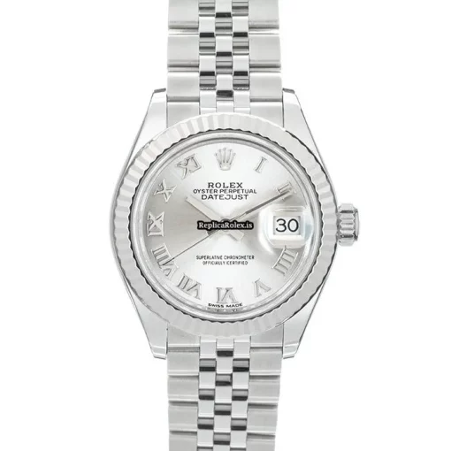 Stylish Replica Rolex Lady-datejust 28 Caliber 2236 Automatic Movement 28mm Gold/steel Case Watch
