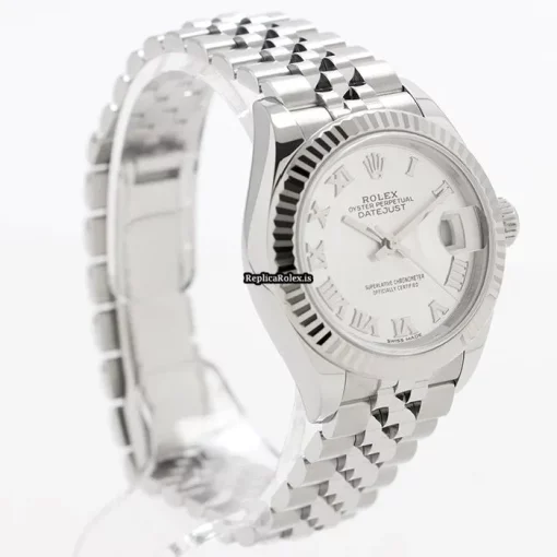 Stylish Replica Rolex Lady-datejust 28 Caliber 2236 Automatic Movement 28mm Gold/steel Case Watch - Image 10
