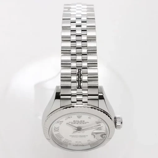 Stylish Replica Rolex Lady-datejust 28 Caliber 2236 Automatic Movement 28mm Gold/steel Case Watch - Image 14