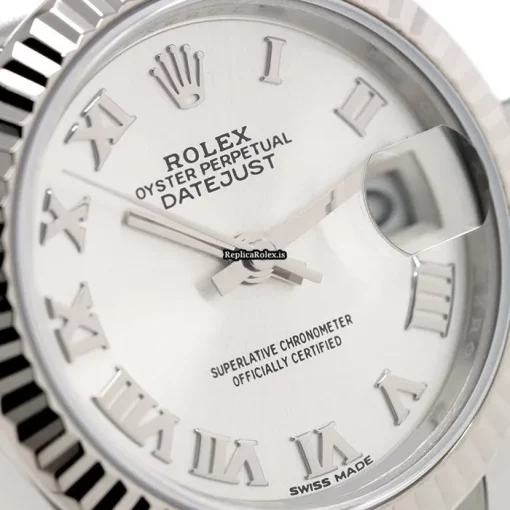 Stylish Replica Rolex Lady-datejust 28 Caliber 2236 Automatic Movement 28mm Gold/steel Case Watch - Image 6
