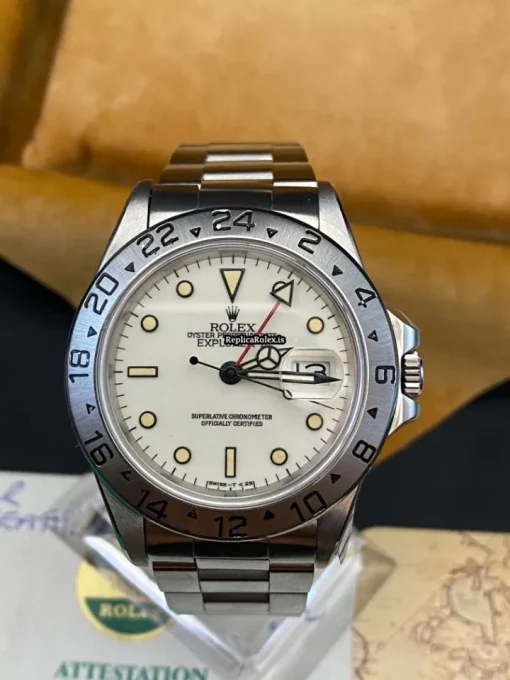 Special Replica Rolex Explorer II 16550 Caliber 3085 Automatic Movement 40mm Steel Case Mens/unisex Watch - Image 2