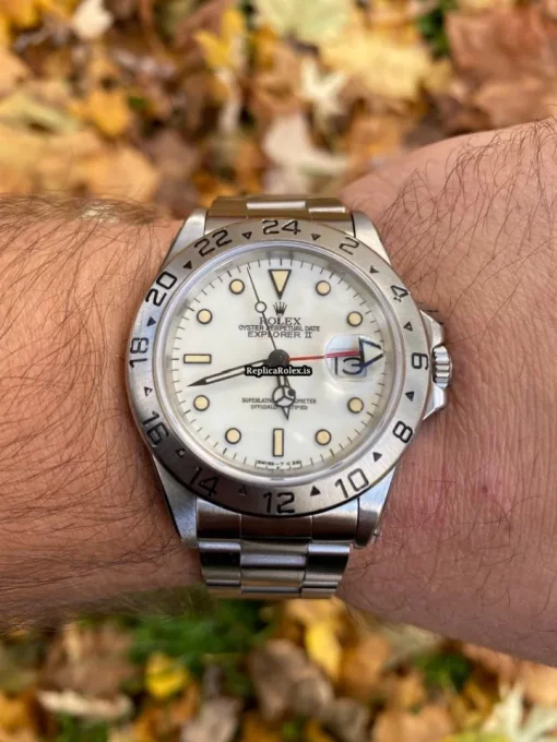 Special Replica Rolex Explorer II 16550 Caliber 3085 Automatic Movement 40mm Steel Case Mens/unisex Watch - Image 8