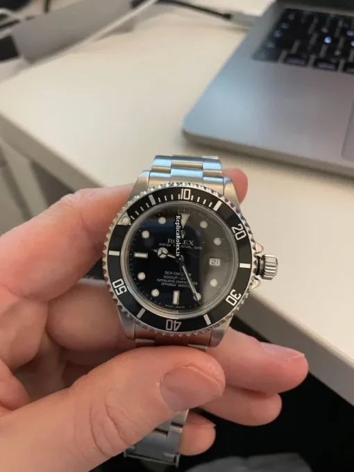 Fantastic Replica Rolex Sea-dweller 4000 16600 Caliber 3135 Automatic Movement 40mm Steel Case Mens/unisex Watch - Image 11