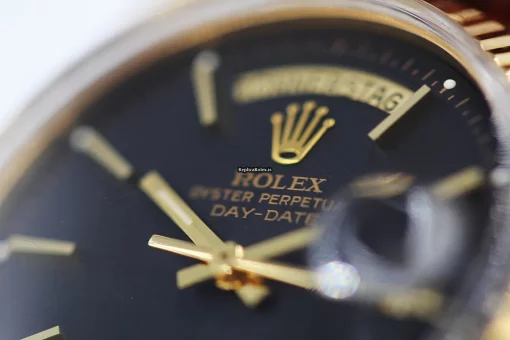 Popular Replica Rolex Day-date 36 1803 Caliber 1556 Automatic Movement 36mm Yellow Gold Case Mens/unisex Watch - Image 2