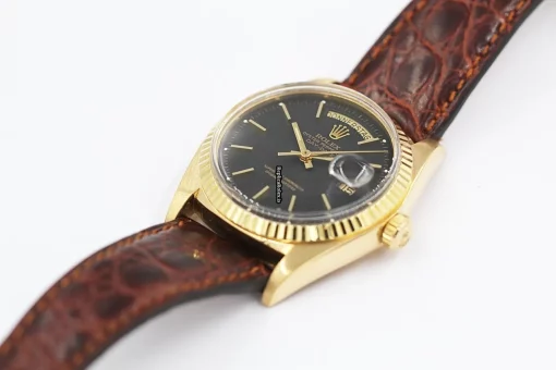 Popular Replica Rolex Day-date 36 1803 Caliber 1556 Automatic Movement 36mm Yellow Gold Case Mens/unisex Watch - Image 7