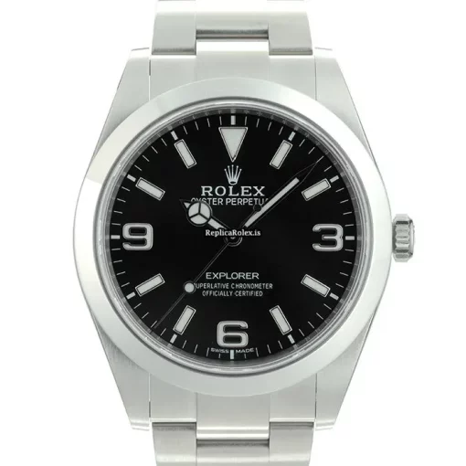 Amazing Replica Rolex Explorer 214270 Caliber 3132 Automatic Movement 39mm Steel Case Watch